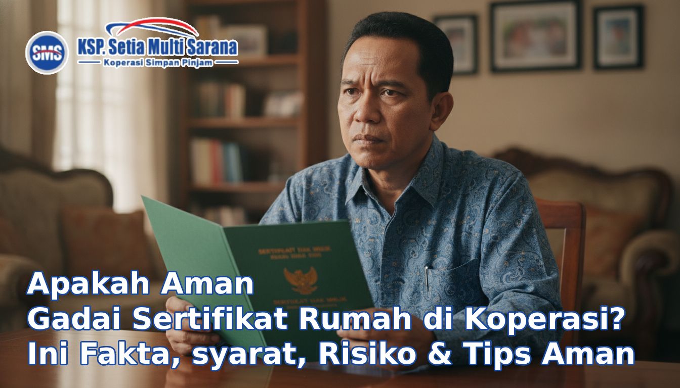 Apakah Aman Gadai Sertifikat Rumah di Koperasi