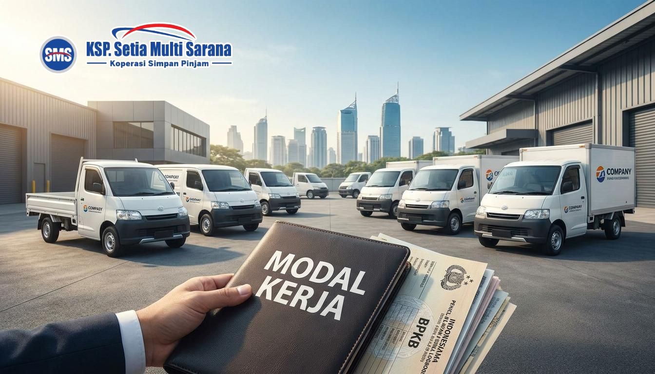Gadai BPKB Mobil Operasional Bisnis Jakarta Modal Kerja KSP SMS