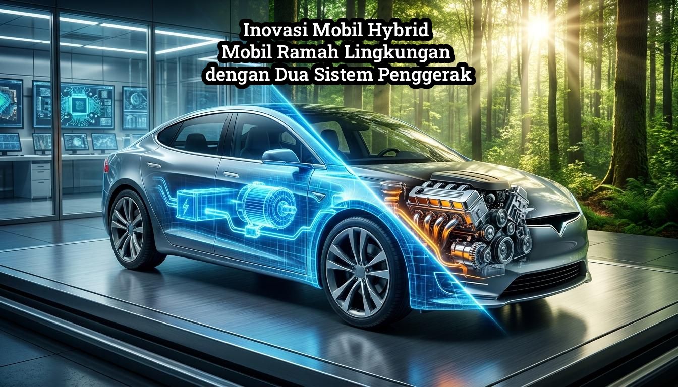 Inovasi Mobil Hybrid Mobil Ramah Lingkungan dengan Dua Sistem Penggerak