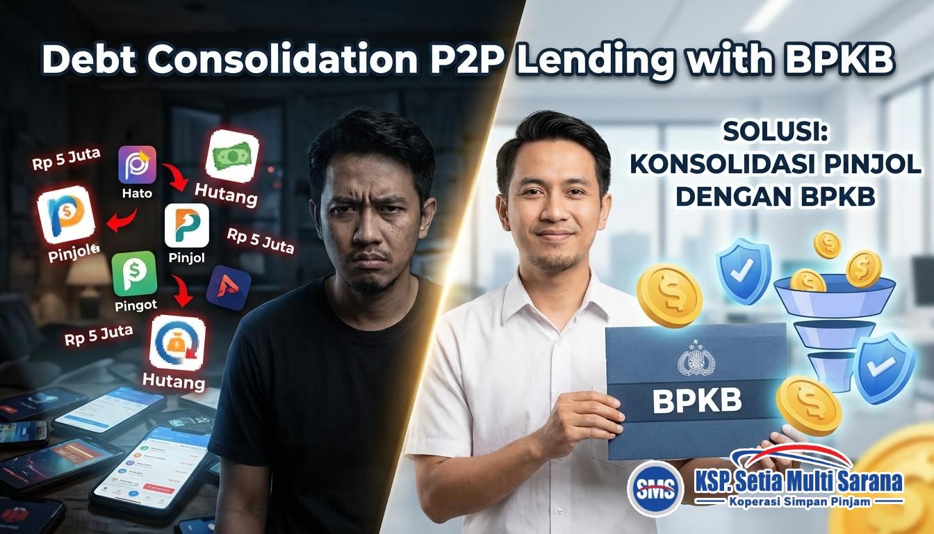 Konsolidasi Utang P2P Lending dengan Jaminan BPKB