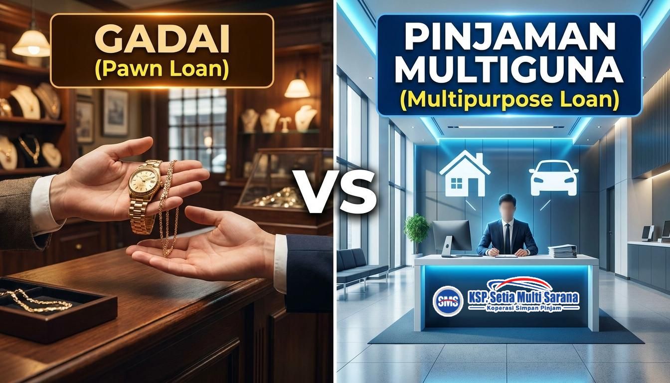Perbedaan Gadai dan Pinjaman Multiguna Mana yang Tepat untuk Anda