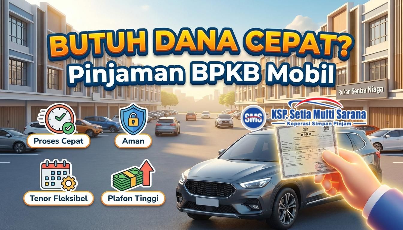 Pinjaman BPKB Mobil Cengkareng KSP Setia Multi Sarana