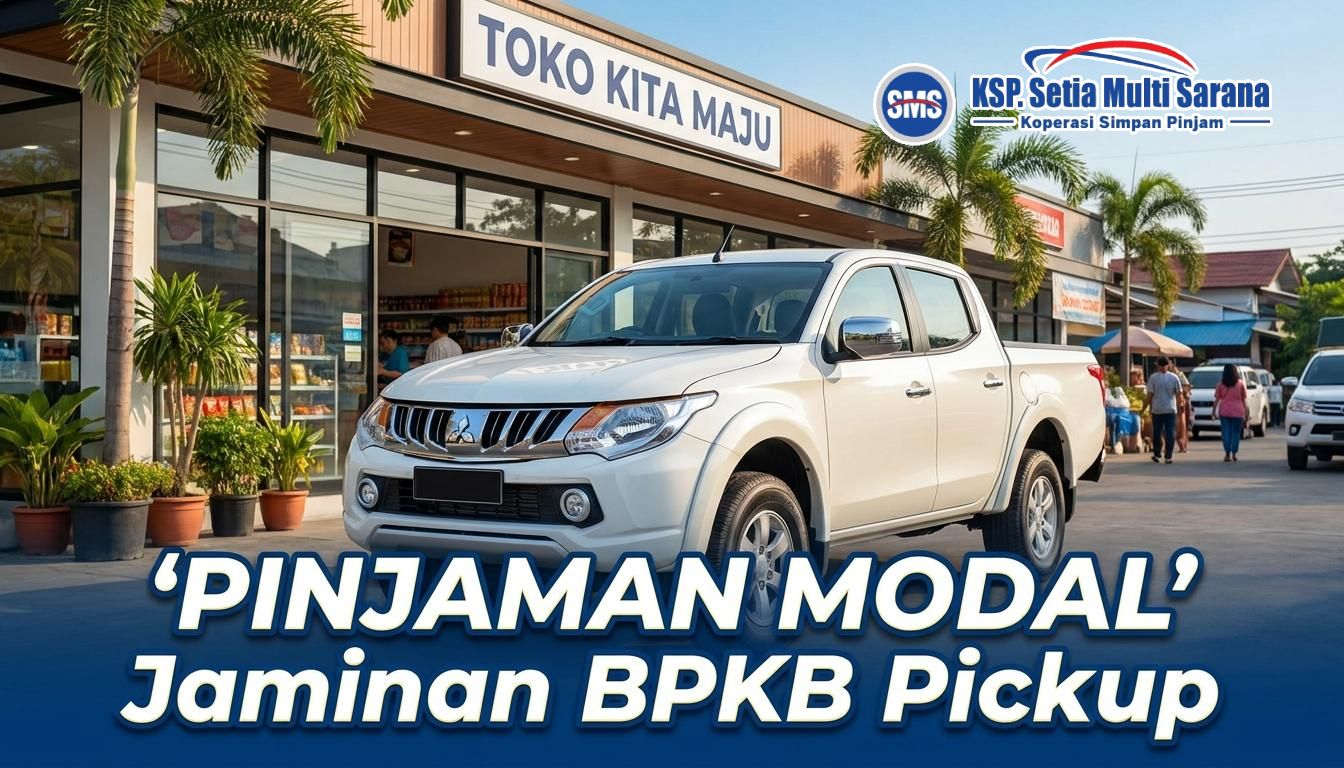 Pinjaman Modal Usaha Jaminan BPKB Pickup Truck KSP Setia Multi Sarana