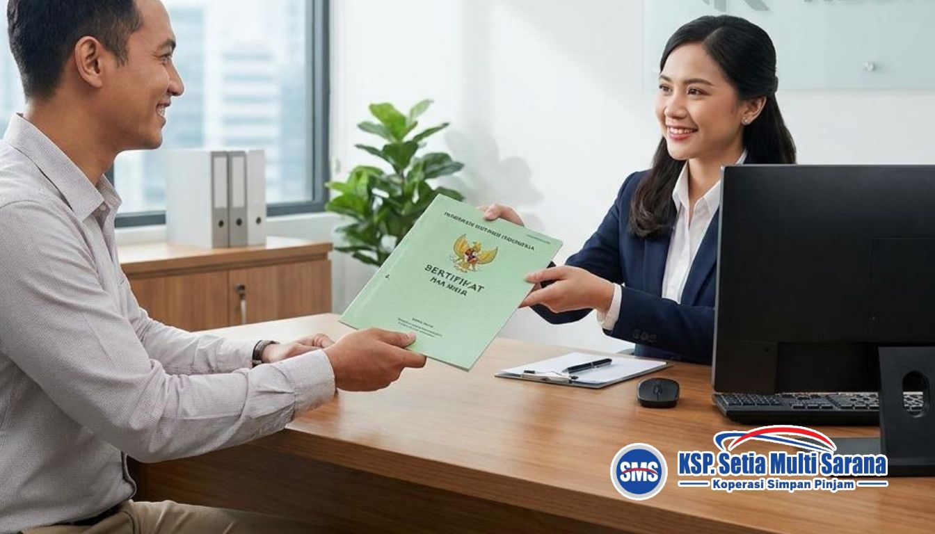 gadai sertifikat rumah di koperasi resmi