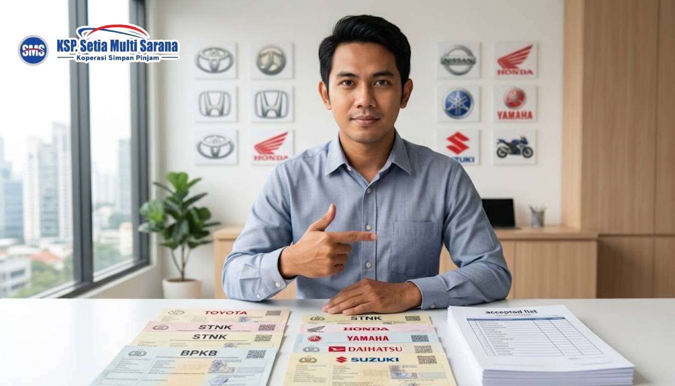 Daftar Merek Kendaraan yang Diterima sebagai Agunan