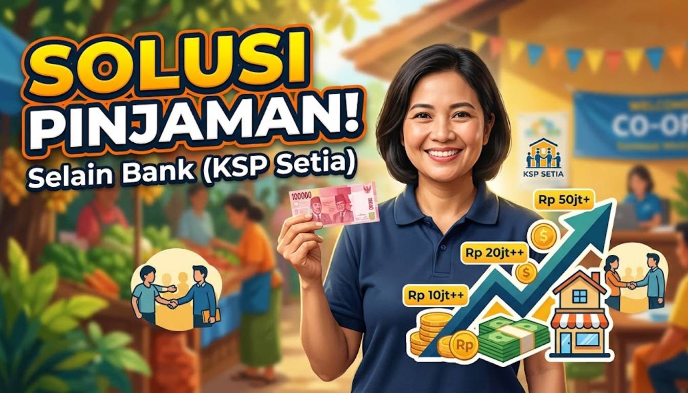 Solusi Pinjaman Selain Bank Pendanaan Cepat di KSP Setia Multi Sarana
