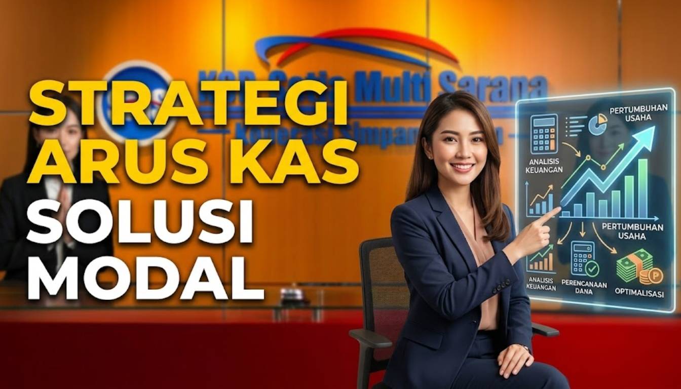 Strategi Arus Kas & Solusi Modal Usaha di KSP Setia Multi Sarana