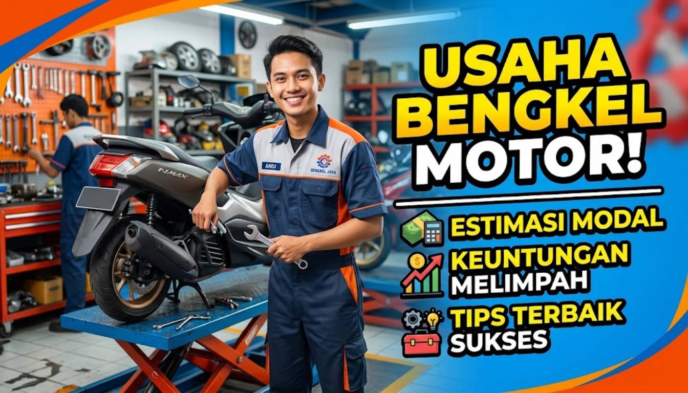 Tips Usaha Bengkel Estimasi Modal, Keuntungan, dan Tips Terbaiknya