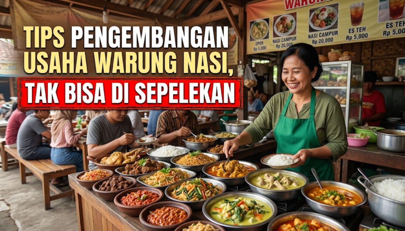 7 Tips Sukses Kembangkan Usaha Warung Nasi & Modal Usaha di KSP Setia Multi Sarana solusi keuangan Anda