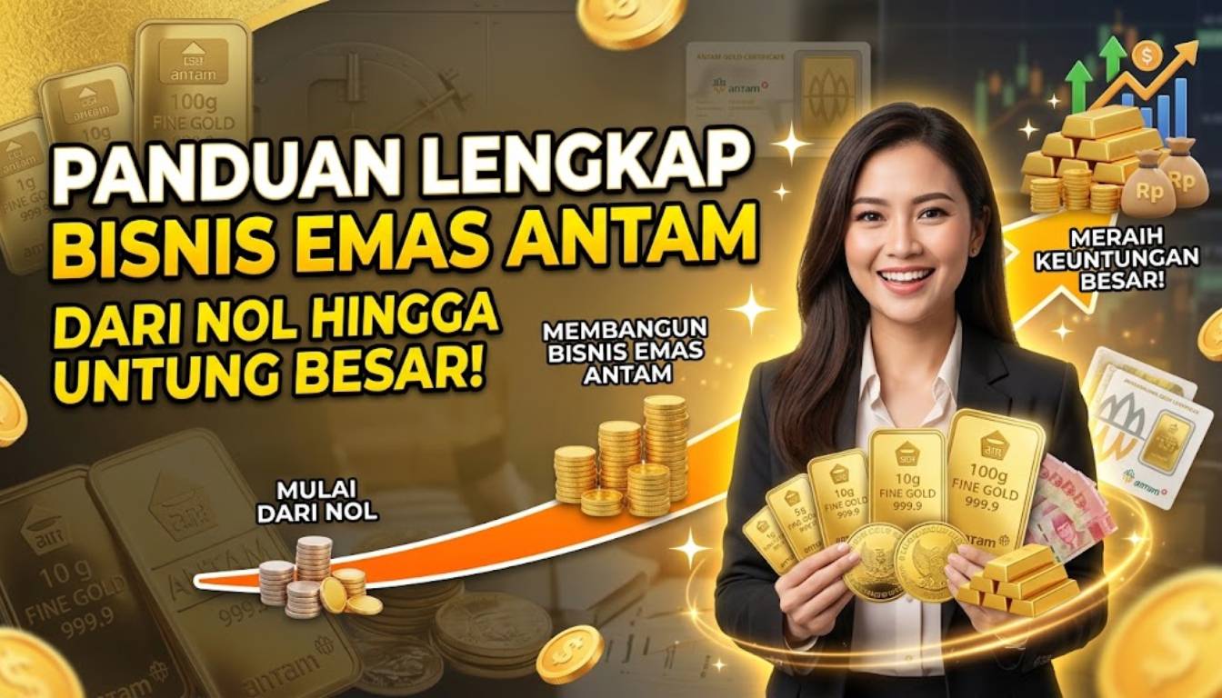 Bisnis Emas Antam Panduan Lengkap dari Nol hingga Cuan