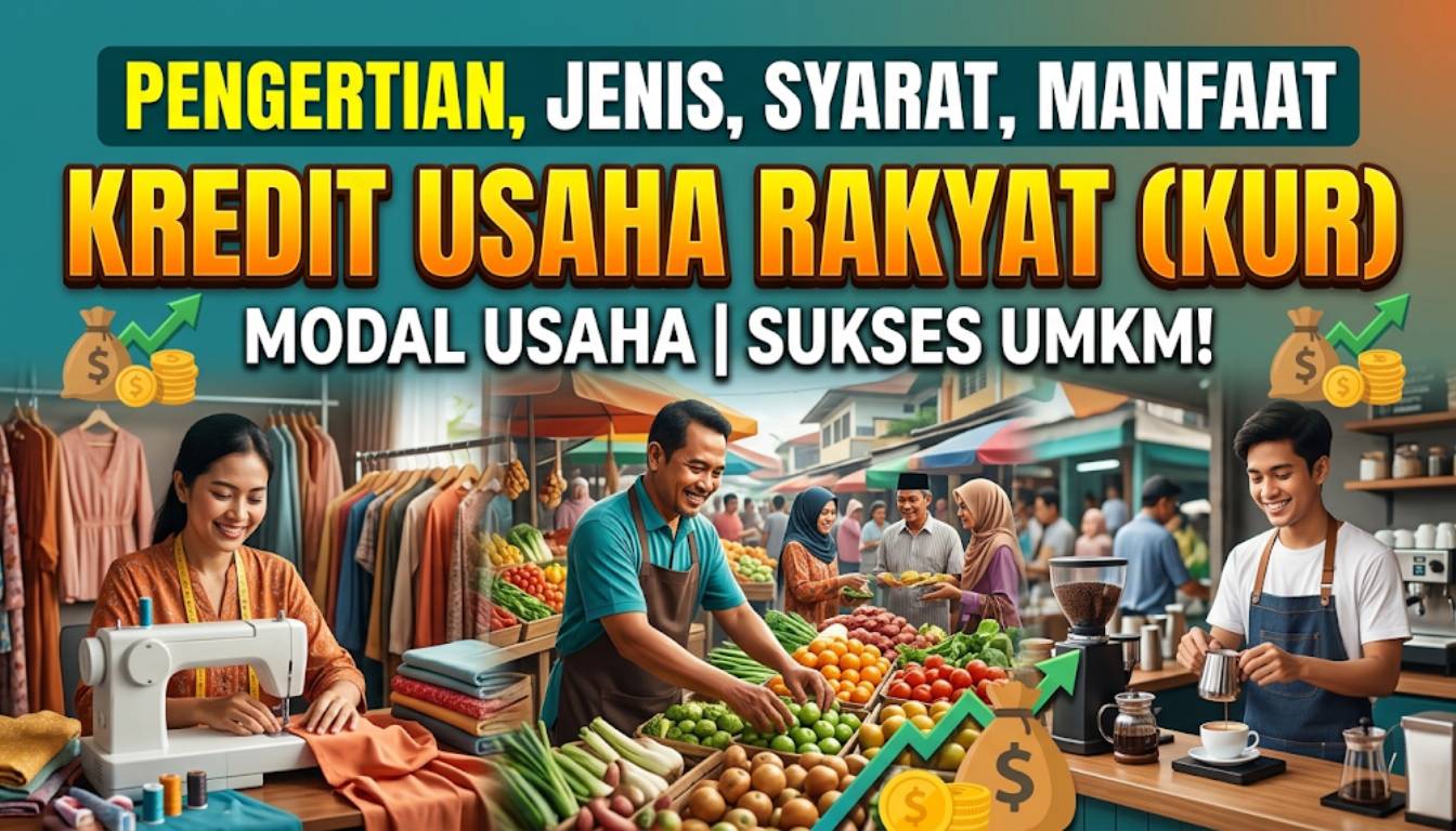 Kredit Usaha Rakyat (KUR) Pengertian, Jenis, Syarat, dan Manfaatnya