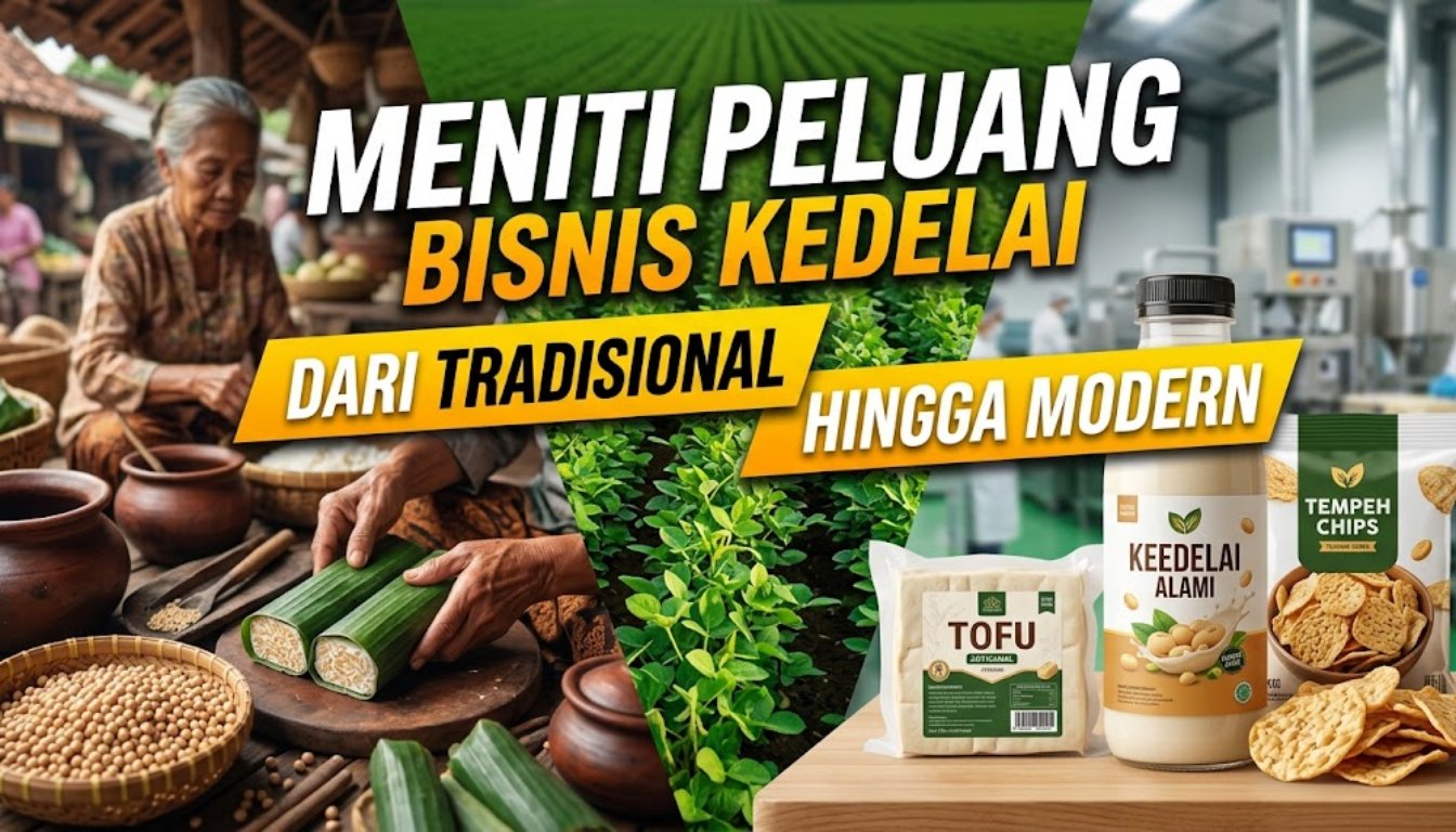Meniti Peluang Bisnis Kedelai Dari Tradisional hingga Modern