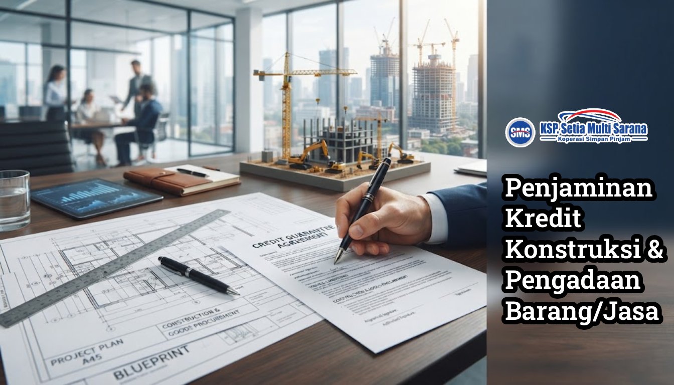 Penjaminan Kredit Konstruksi & Pengadaan Barang Jasa melalui KSP Setia Multi Sarana