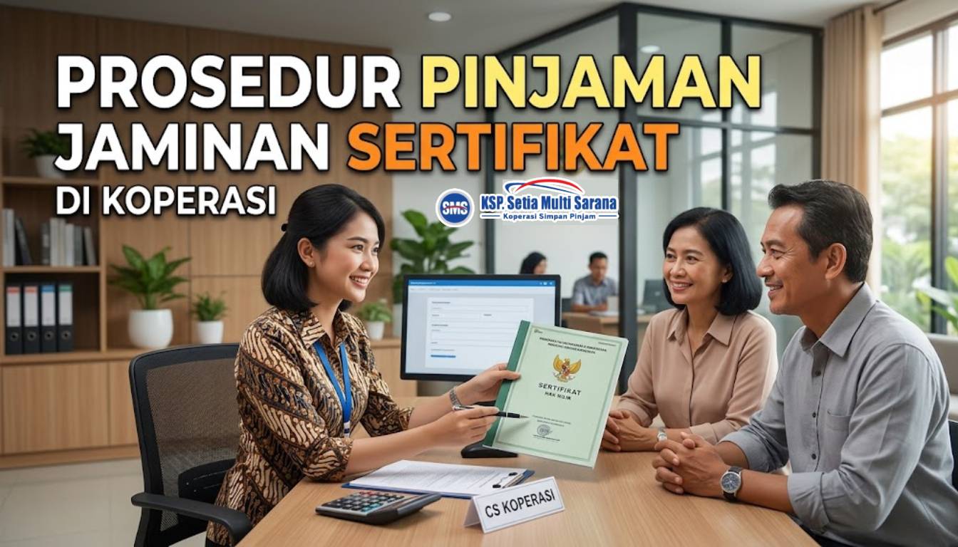 Prosedur pinjaman jaminan sertifikat di koperasi