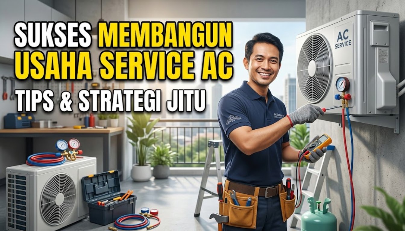 Tips Sukses Membangun Usaha Service AC