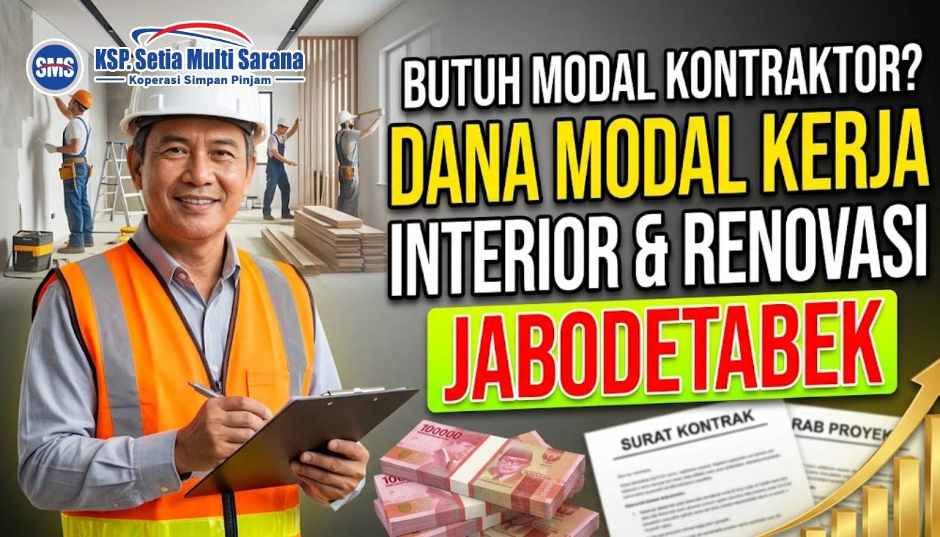 Solusi Dana Modal Kerja Kontraktor Interior & Renovasi Rumah Jabodetabek